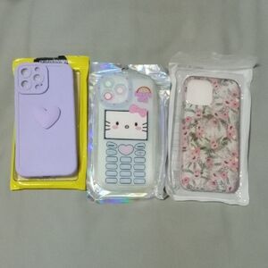 Cute Purple Heart Phone Case